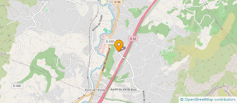 localisation de l'entreprise HOME RENOV'  ROQUEVAIRE