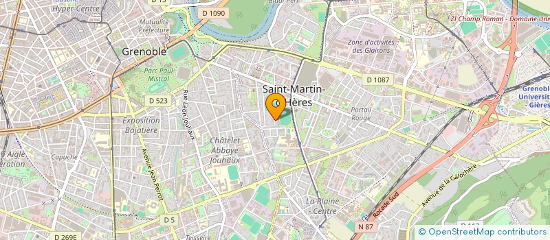 localisation de l'entreprise HOME RENOV  SAINT-MARTIN-D'HERES