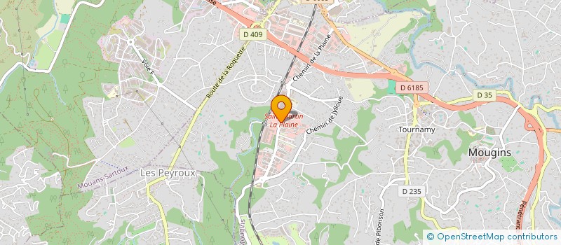 localisation de l'entreprise HOME RENOV à MOUGINS
