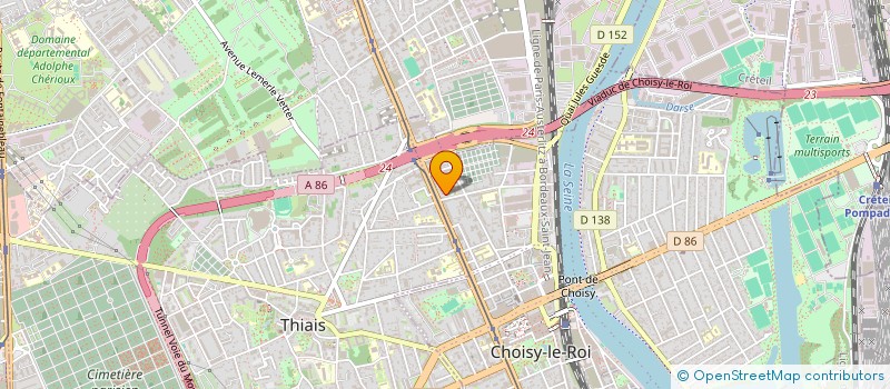localisation de l'entreprise HOME RENOV AGENCEMENT à CHOISY-LE-ROI