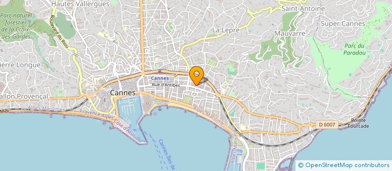 localisation de l'entreprise HOME RENOVATION CANNES à CANNES
