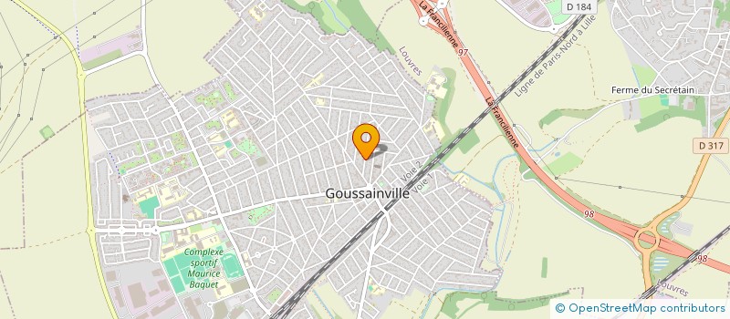 localisation de l'entreprise HOME RENOVATION SERVICES  GOUSSAINVILLE