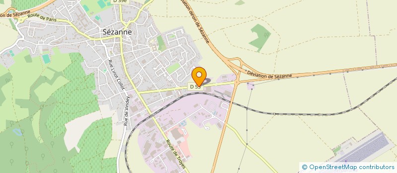 localisation de l'entreprise HOME'S  SEZANNE