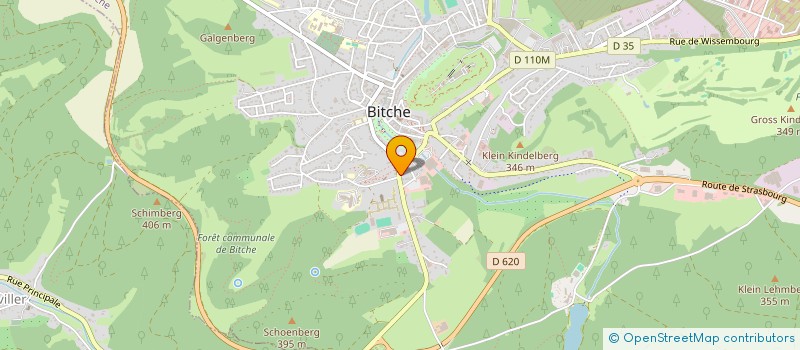 localisation de l'entreprise HOME S.F  BITCHE