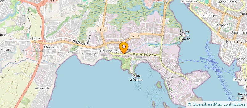 localisation de l'entreprise HOME SAFE à BAIE-MAHAULT
