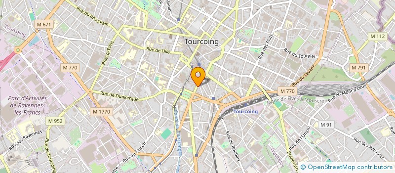 localisation de l'entreprise HOME SARL à TOURCOING
