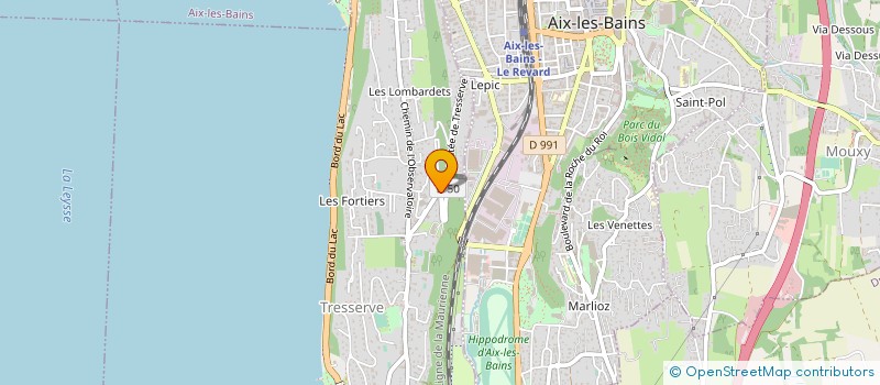 localisation de l'entreprise HOME SAVOIE SERVICES  TRESSERVE