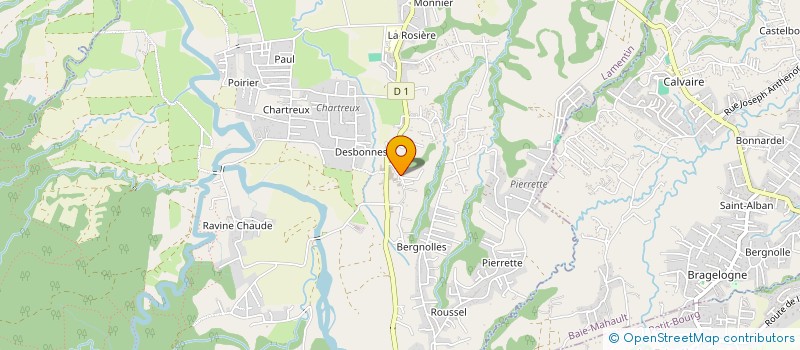 localisation de l'entreprise HOME SECURE FWI  LAMENTIN