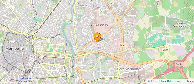 localisation de l'entreprise HOME SECURITY à MONTPELLIER