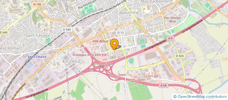 localisation de l'entreprise HOME SELECT  NIMES