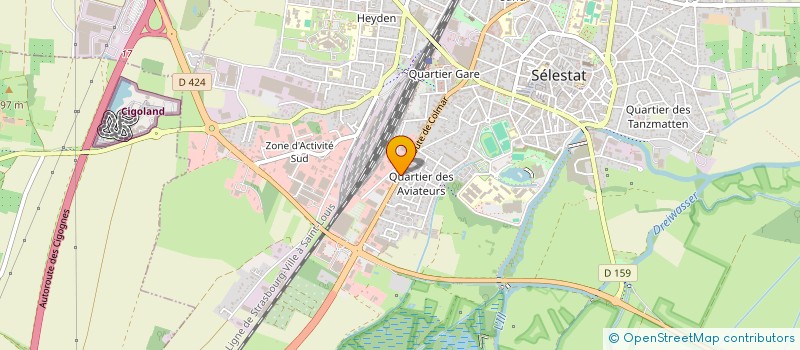 localisation de l'entreprise HOME SELESTAT à SELESTAT