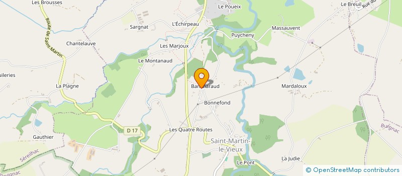 localisation de l'entreprise HOME SERVICE à SAINT-MARTIN-LE-VIEUX