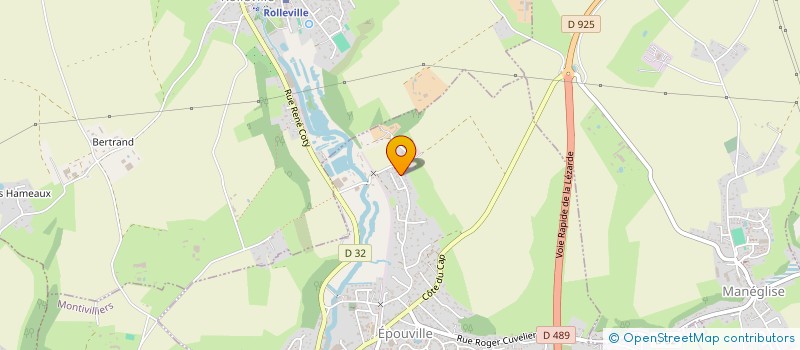 localisation de l'entreprise HOME SERVICE DECO & RENO  EPOUVILLE