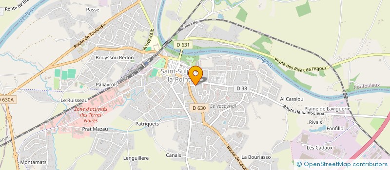 localisation de l'entreprise HOME SERVICES à SAINT-SULPICE-LA-POINTE