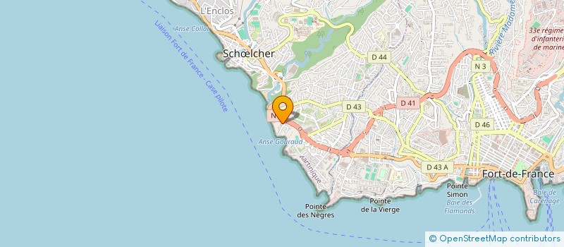 localisation de l'entreprise HOME SERVICES  SCHOELCHER