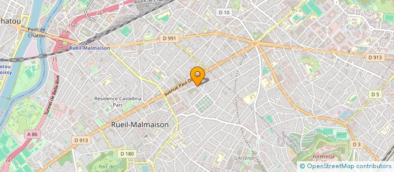 localisation de l'entreprise HOME SERVICES à RUEIL-MALMAISON