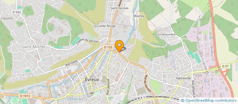 localisation de l'entreprise HOME SILHOUETTE à EVREUX