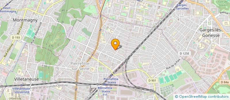 localisation de l'entreprise HOME SOLIDUS à PIERREFITTE-SUR-SEINE