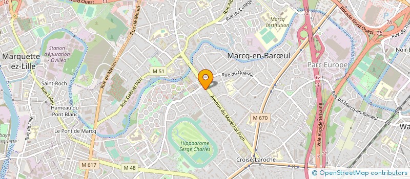 localisation de l'entreprise HOME SPIRIT  MARCQ-EN-BARUL