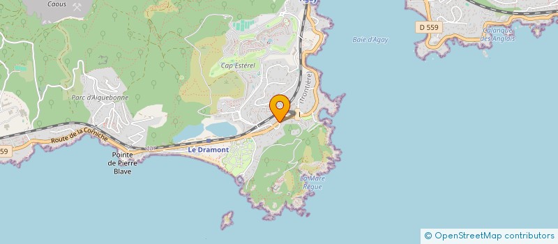 localisation de l'entreprise HOME STAFF AGENCY  SAINT-RAPHAEL