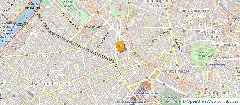 localisation de l'entreprise HOME STAGING SERVICE - H.S.S.  PARIS