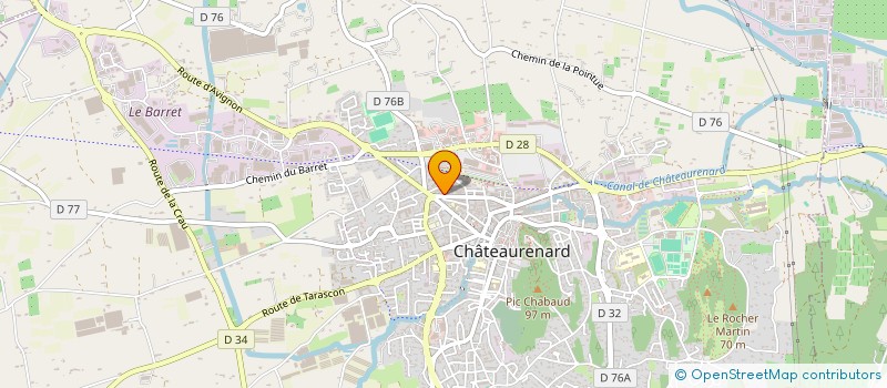 localisation de l'entreprise HOME START à CHATEAURENARD