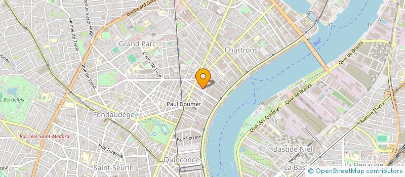 localisation de l'entreprise HOME STAY CATERING SAS à BORDEAUX