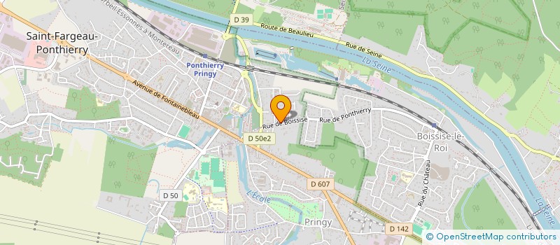 localisation de l'entreprise HOME STORES à SAINT-FARGEAU-PONTHIERRY