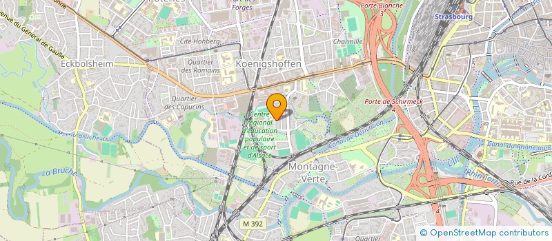 localisation de l'entreprise HOME STORIK  STRASBOURG