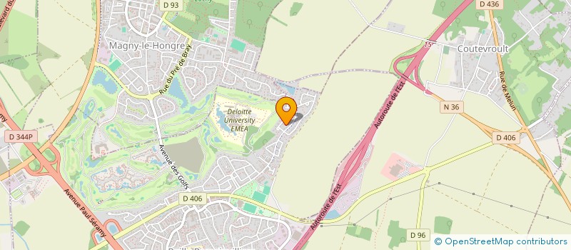 localisation de l'entreprise HOME STORY  BAILLY-ROMAINVILLIERS