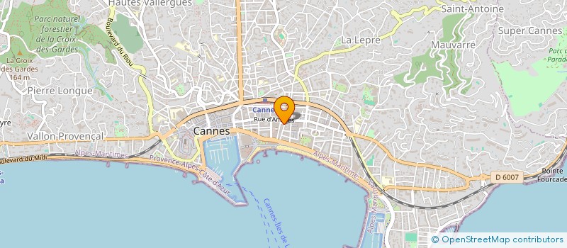 localisation de l'entreprise HOME SUD à CANNES