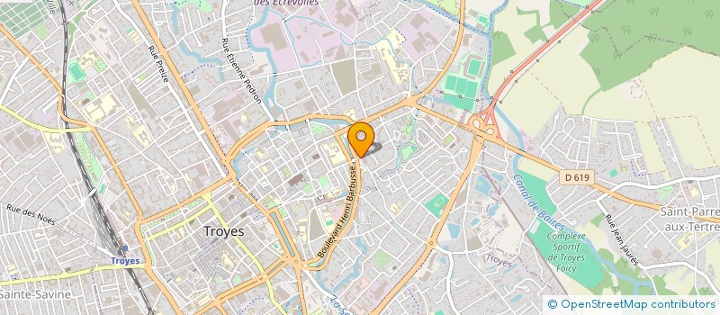 localisation de l'entreprise HOME SWEET COM à TROYES