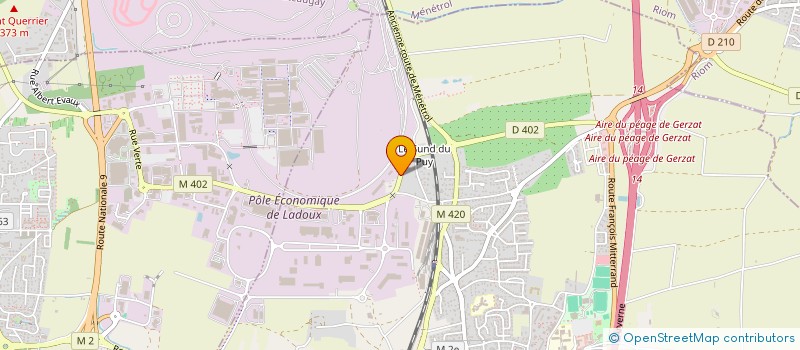 localisation de l'entreprise HOME SWEET HOME  GERZAT