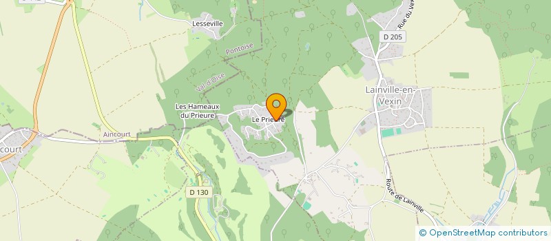 localisation de l'entreprise HOME SWEET HOME  LAINVILLE-EN-VEXIN