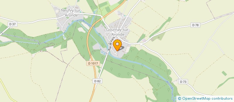 localisation de l'entreprise HOME SWEET HOME  CRESSONSACQ