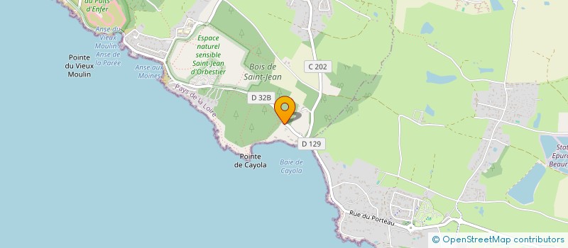 localisation de l'entreprise HOME SWEET HOME à LES SABLES-D'OLONNE