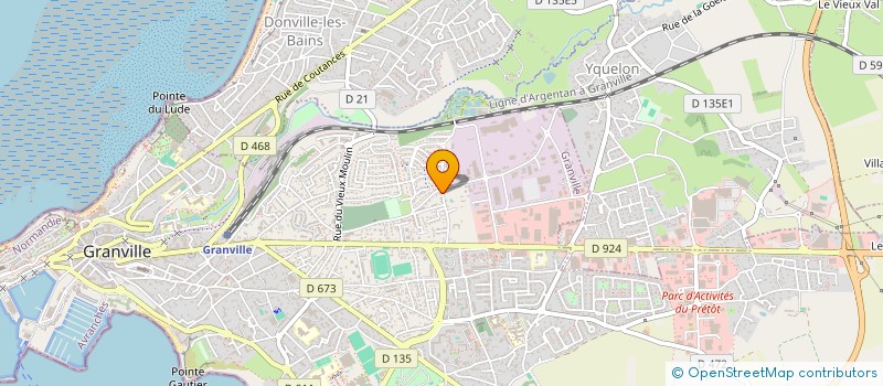 localisation de l'entreprise HOME SWEET HOME  GRANVILLE