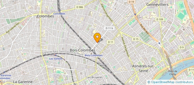 localisation de l'entreprise HOME SWEET IMMO à BOIS-COLOMBES
