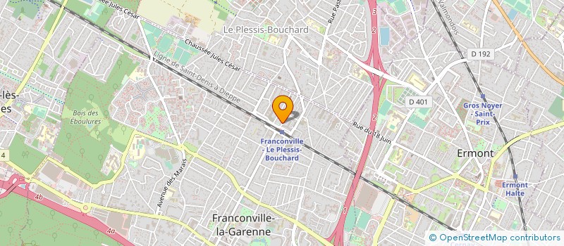 localisation de l'entreprise HOME SWEET TEST  LE PLESSIS-BOUCHARD