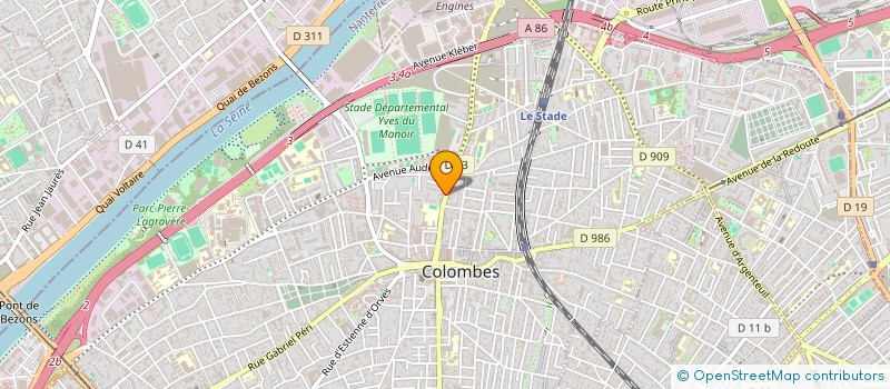 localisation de l'entreprise HOME SYNDIC à COLOMBES