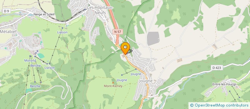 localisation de l'entreprise HOME TACOS CHICKEN EN ABREGE HTC  JOUGNE