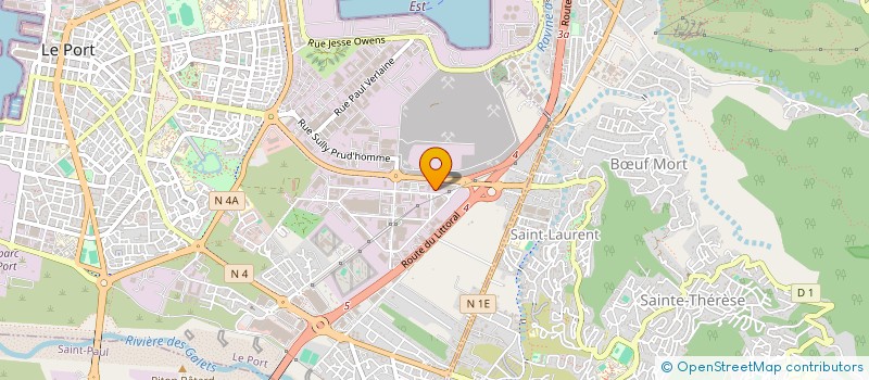localisation de l'entreprise HOME TECH INTERNATIONAL  LE PORT