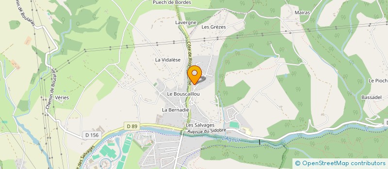 localisation de l'entreprise HOME TECHNIQUE  BURLATS