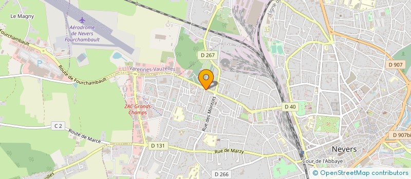 localisation de l'entreprise HOME TECHNOLOGY à NEVERS