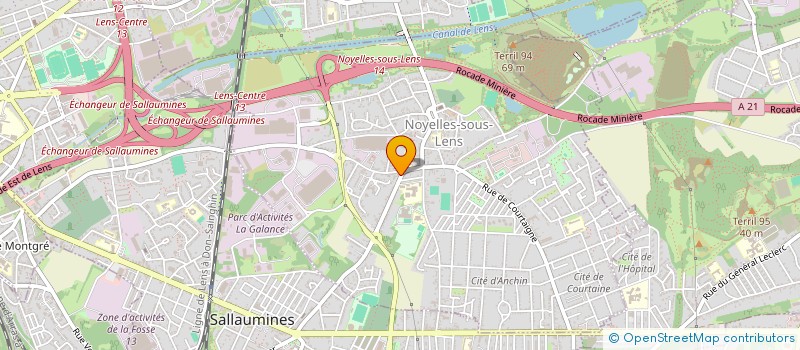 localisation de l'entreprise HOME TECK SERVICES  NOYELLES-SOUS-LENS