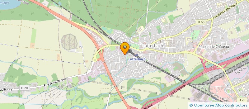 localisation de l'entreprise HOME TEK  WITTELSHEIM