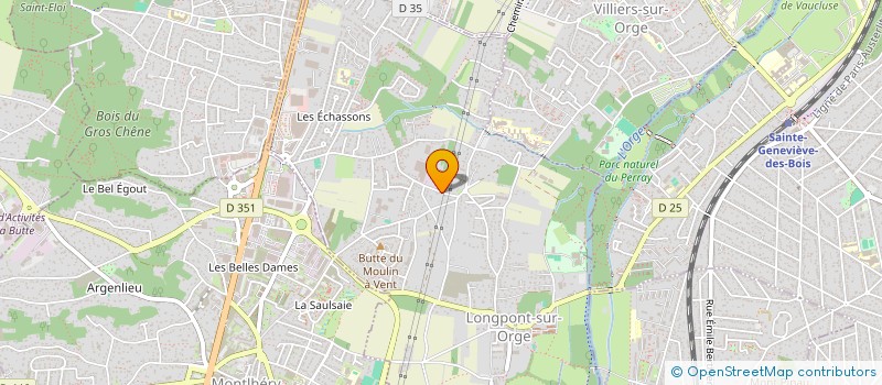 localisation de l'entreprise HOME TOITURE à LONGPONT-SUR-ORGE