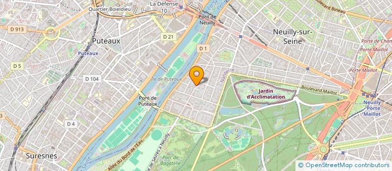 localisation de l'entreprise HOME TRADE à NEUILLY-SUR-SEINE