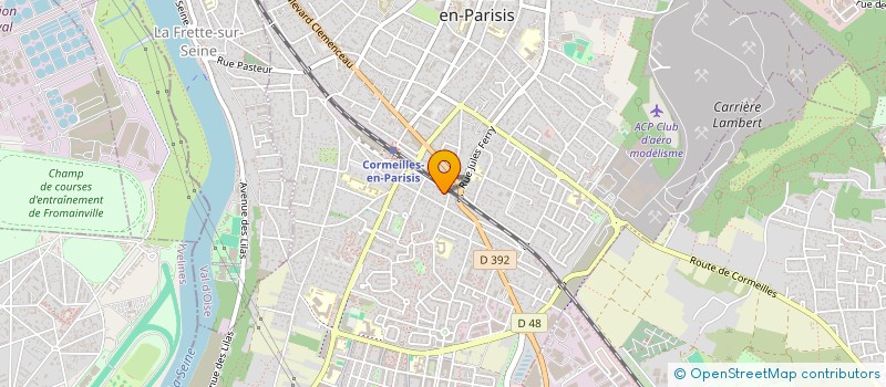 localisation de l'entreprise HOME TRANSITION à CORMEILLES-EN-PARISIS