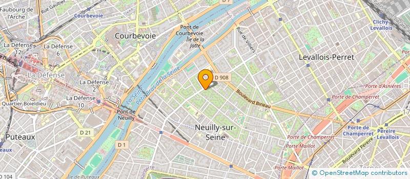localisation de l'entreprise HOME VET à NEUILLY-SUR-SEINE